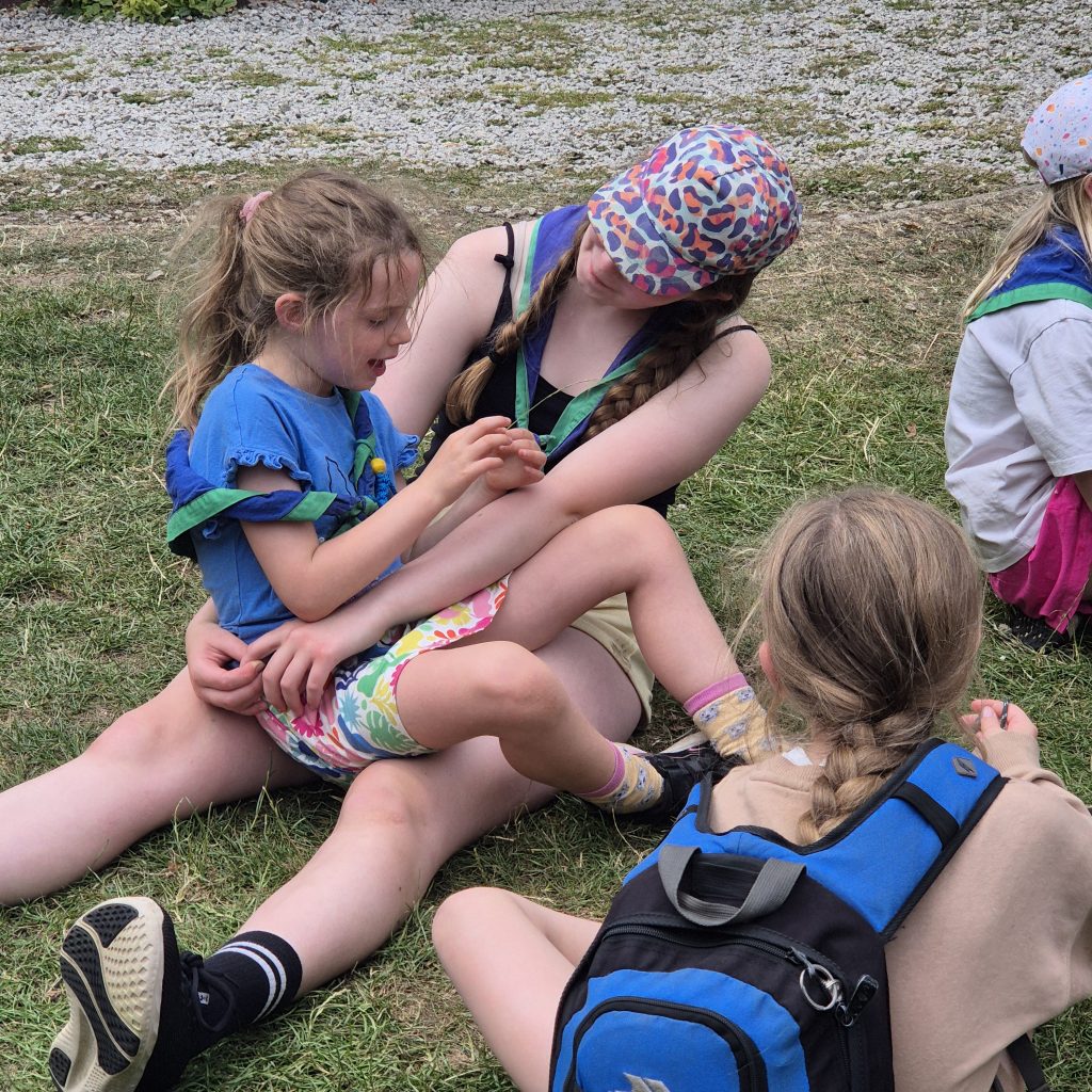 Looking after each other. #DringyGroupCamp25