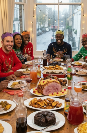 Christmas meal image